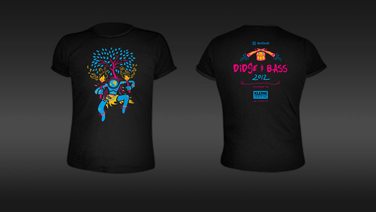 Didge and Bass Shirt Edition Dance